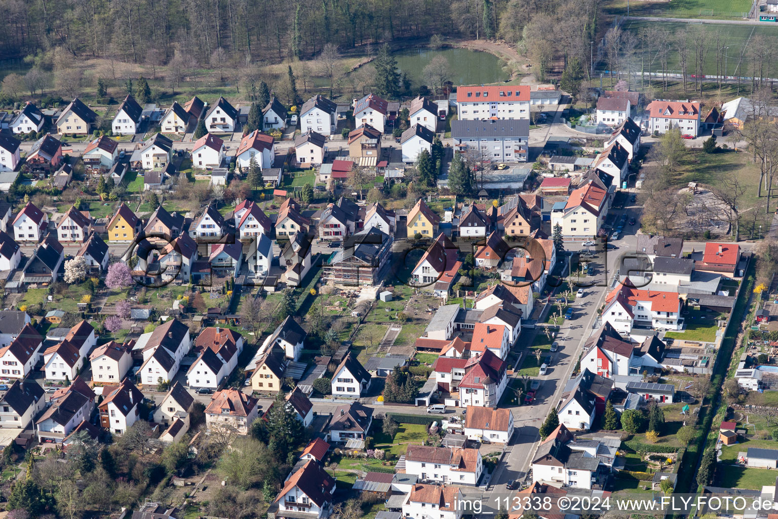 Settlement in Kandel in the state Rhineland-Palatinate, Germany