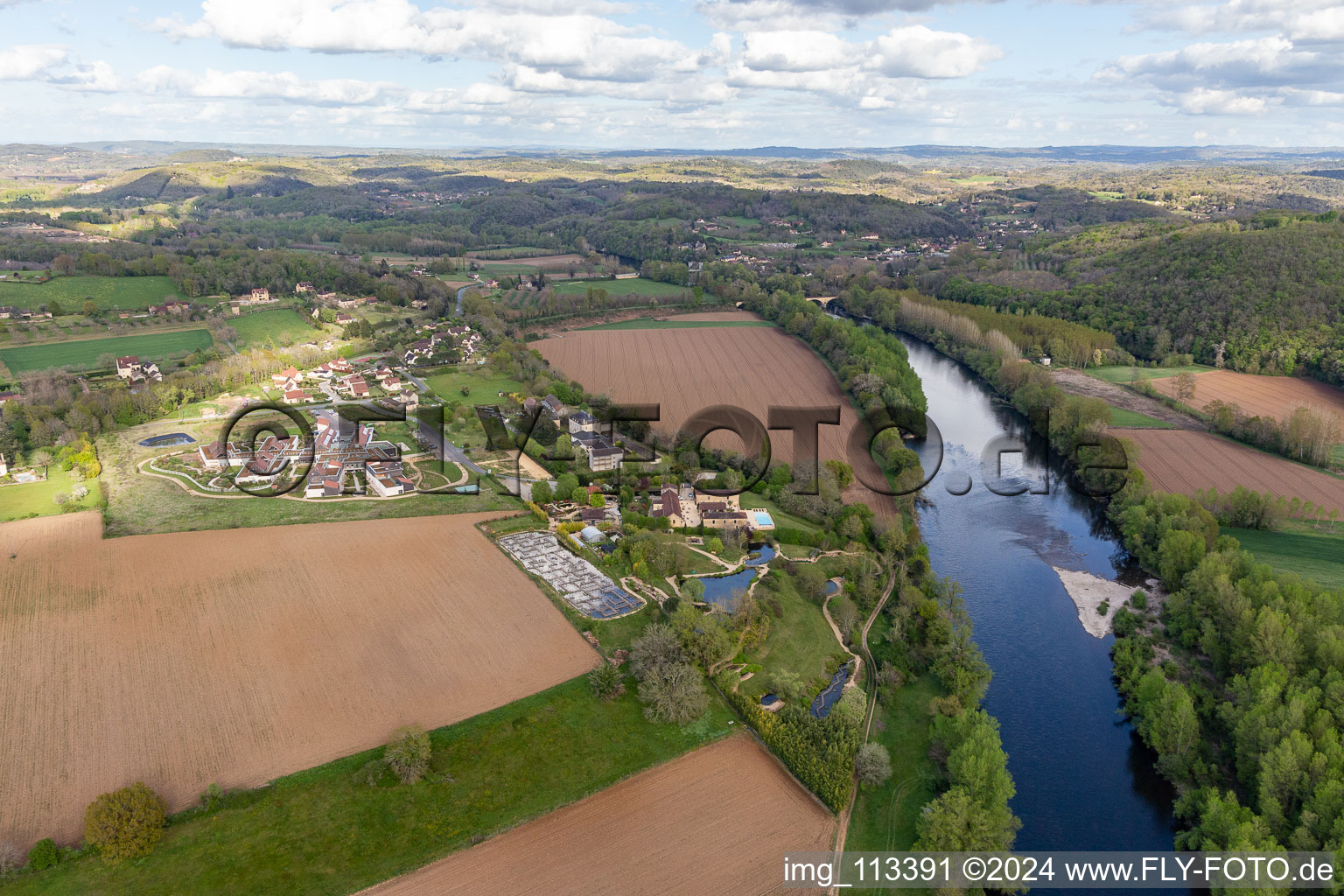 Les Jardins d'eau de Carsac in Carsac-Aillac in the state Dordogne, France