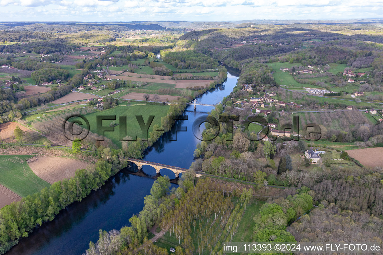 Dordogne in Carsac-Aillac in the state Dordogne, France