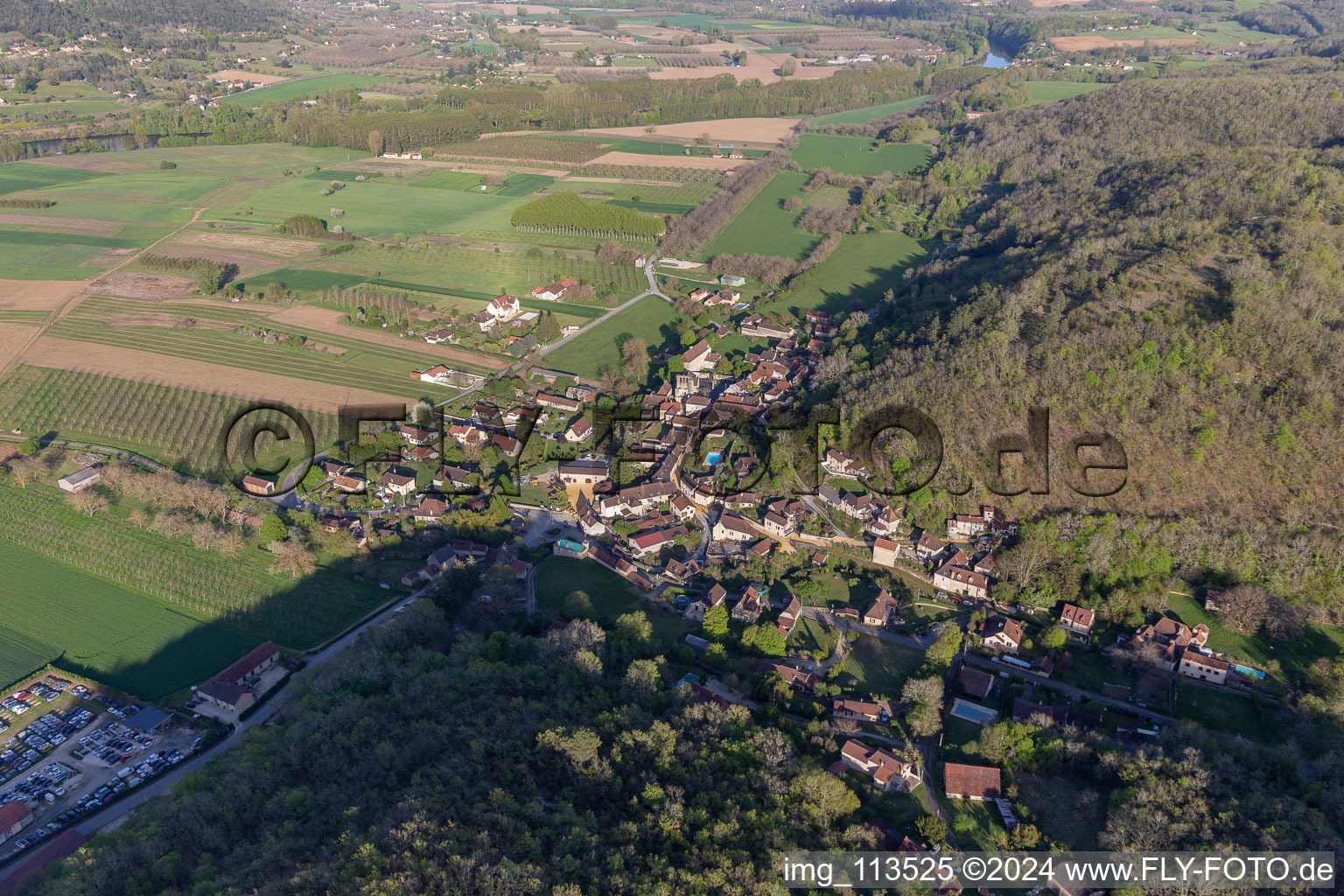 Allas-les-Mines in the state Dordogne, France