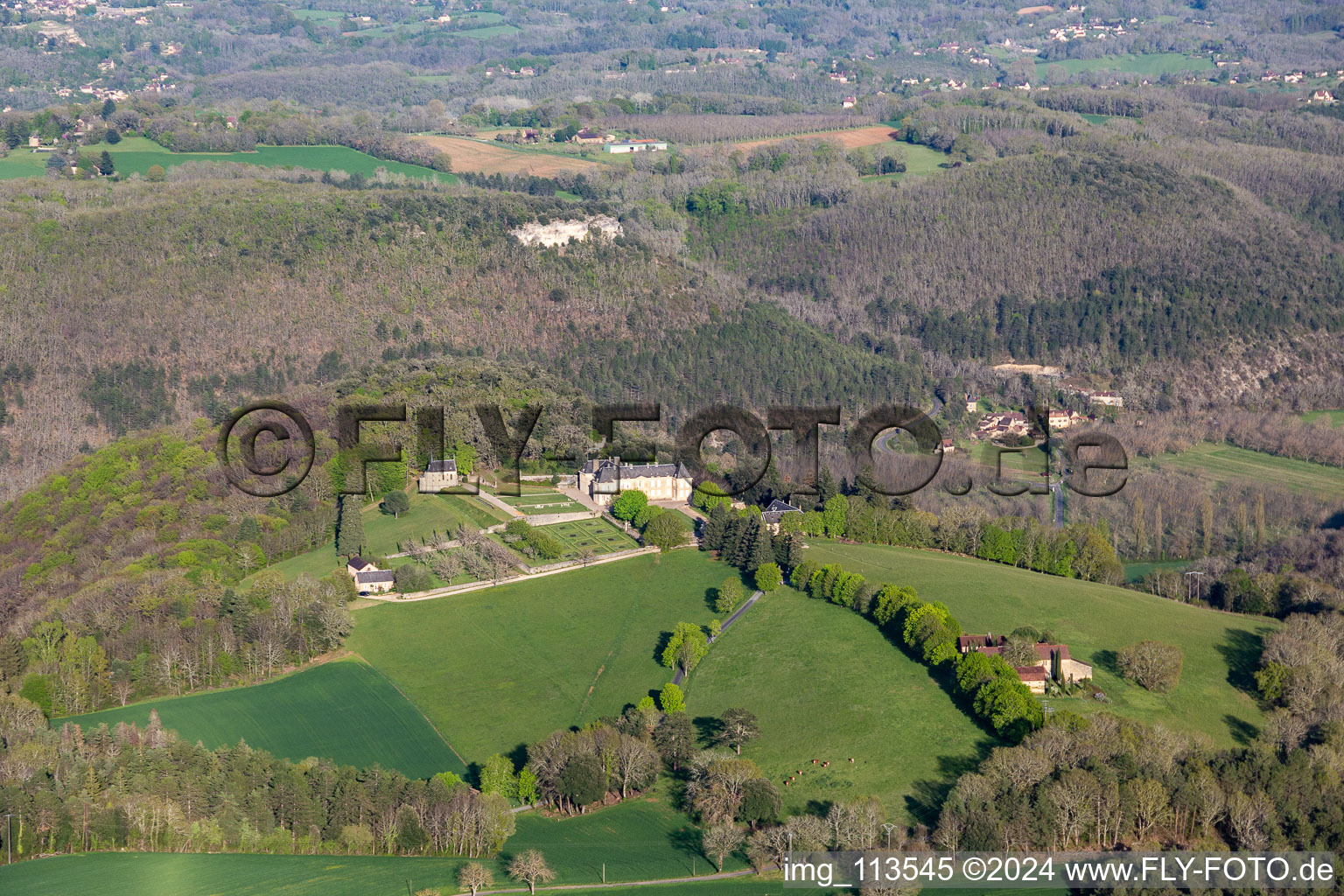 Chateau de Lacoste in Castelnaud-la-Chapelle in the state Dordogne, France