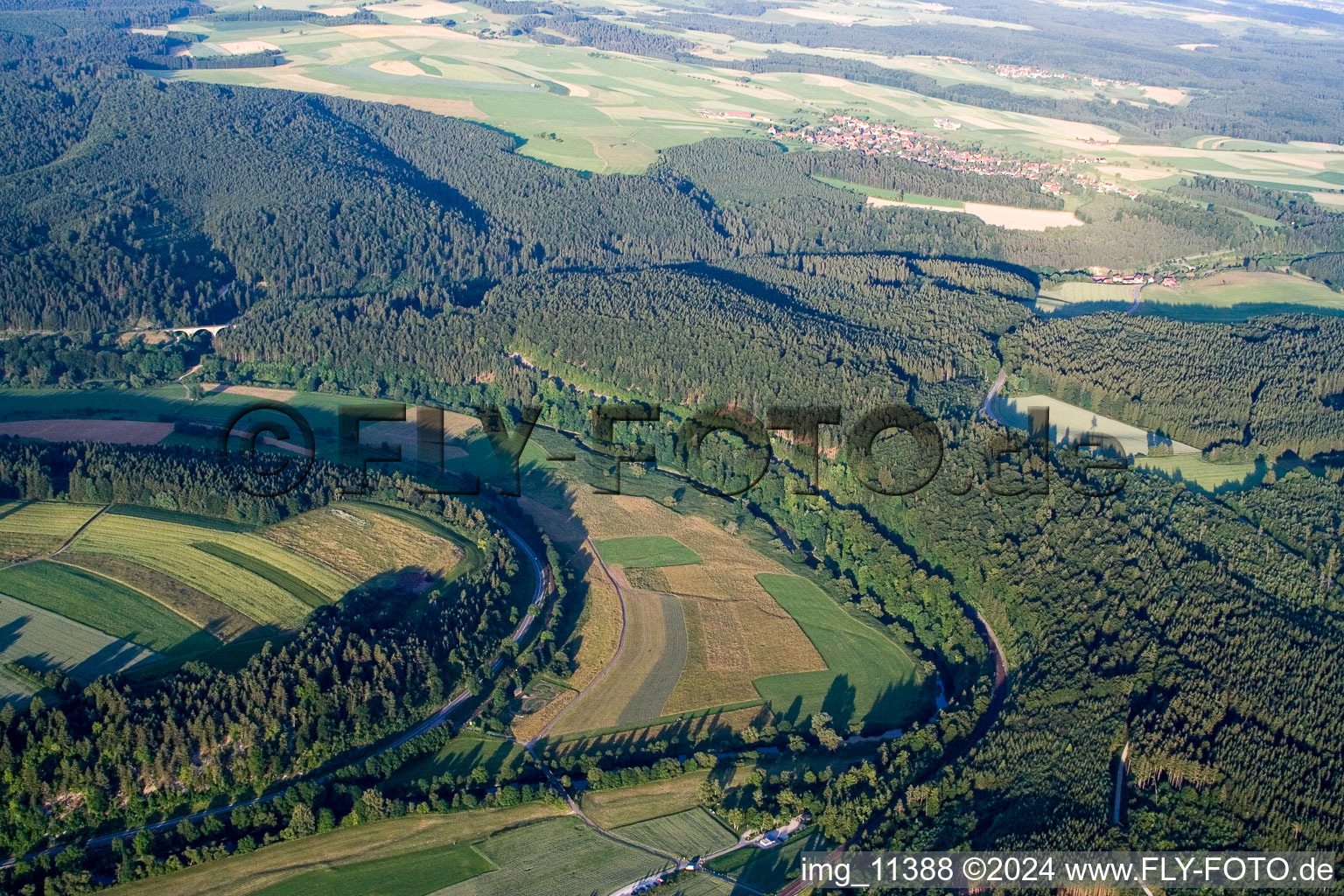 Sinking of the Danube in Immendingen in the state Baden-Wuerttemberg, Germany