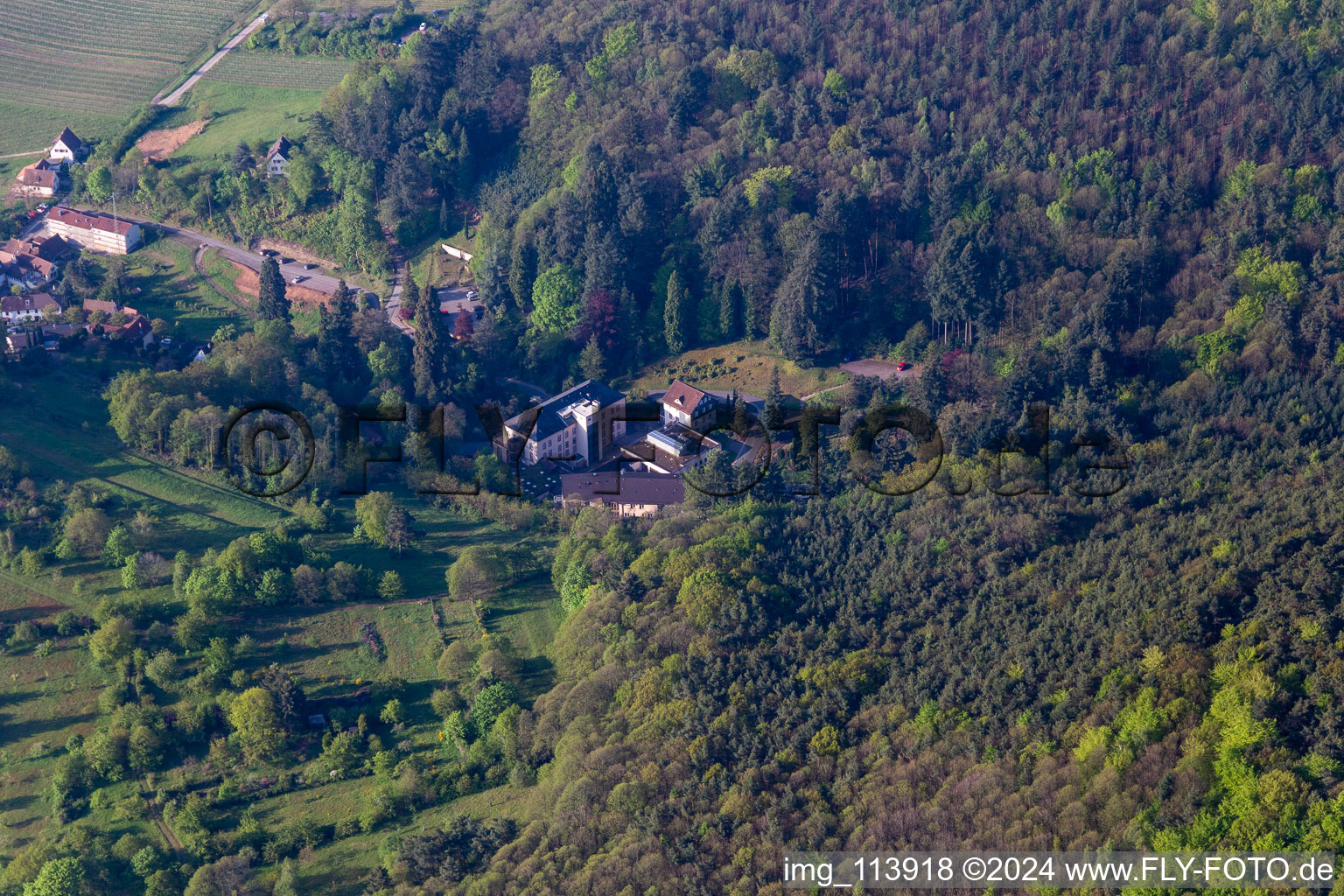 Private clinic in Gleisweiler in the state Rhineland-Palatinate, Germany