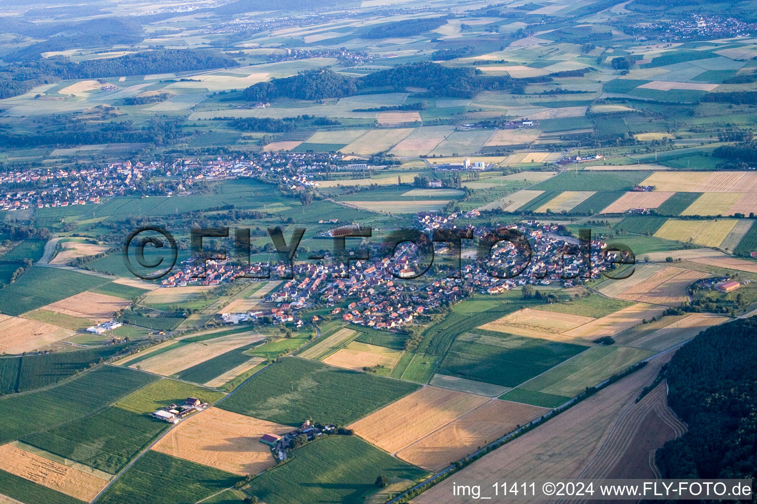 District Ehingen in Mühlhausen-Ehingen in the state Baden-Wuerttemberg, Germany