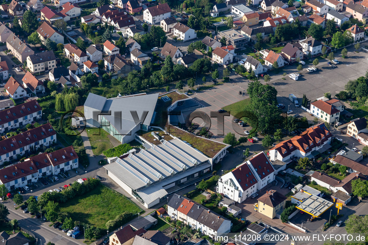 Event and music-concert grounds of the Palatinum event center in Mutterstadt in the state Rhineland-Palatinate, Germany