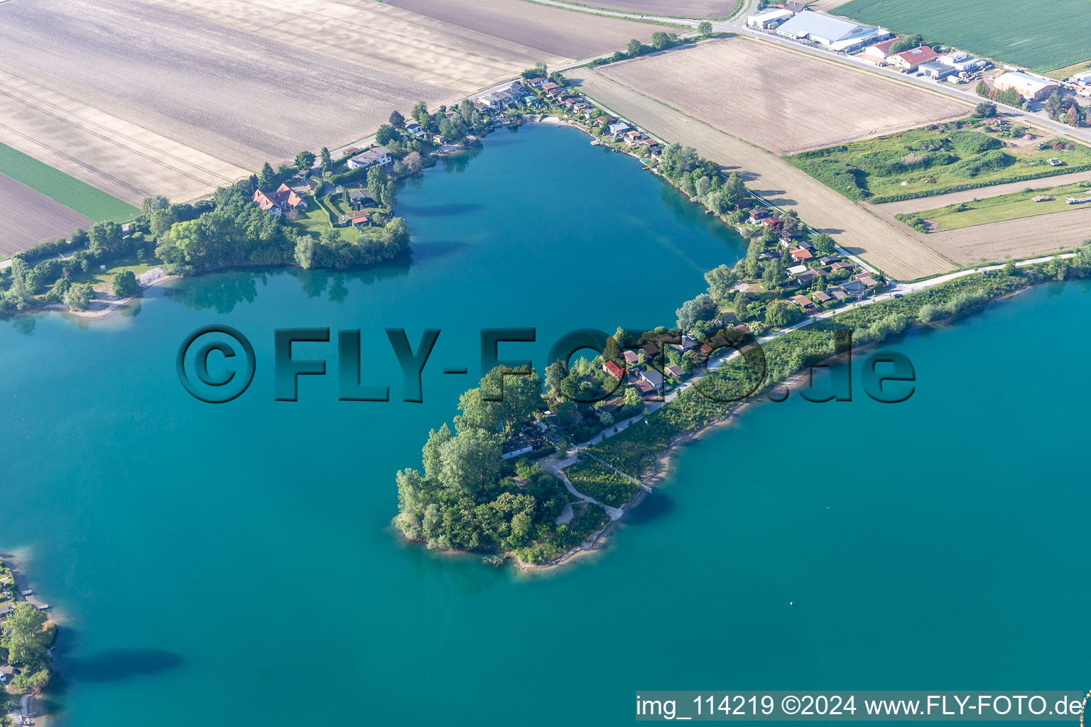 Wolfgangsee in Waldsee in the state Rhineland-Palatinate, Germany