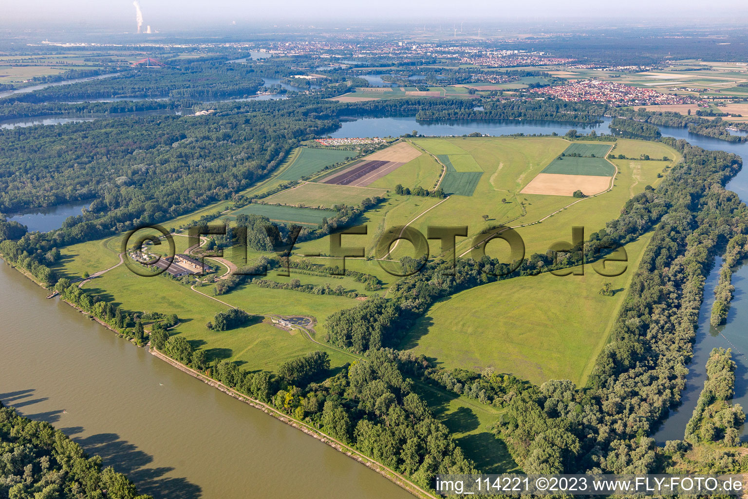 Koller Island in Brühl in the state Baden-Wuerttemberg, Germany