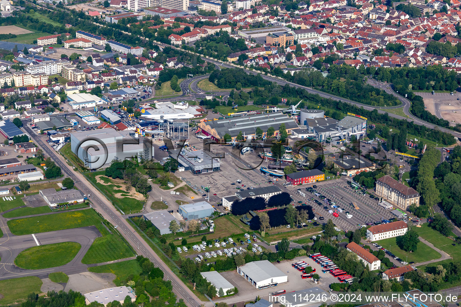 Technology Museum in Speyer in the state Rhineland-Palatinate, Germany