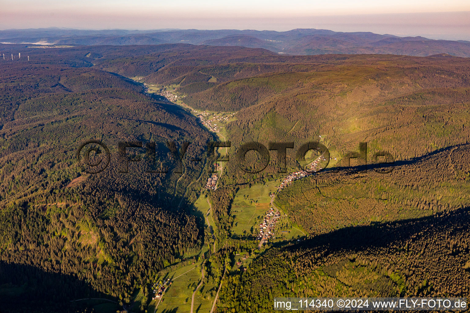 Enzklösterle in the state Baden-Wuerttemberg, Germany