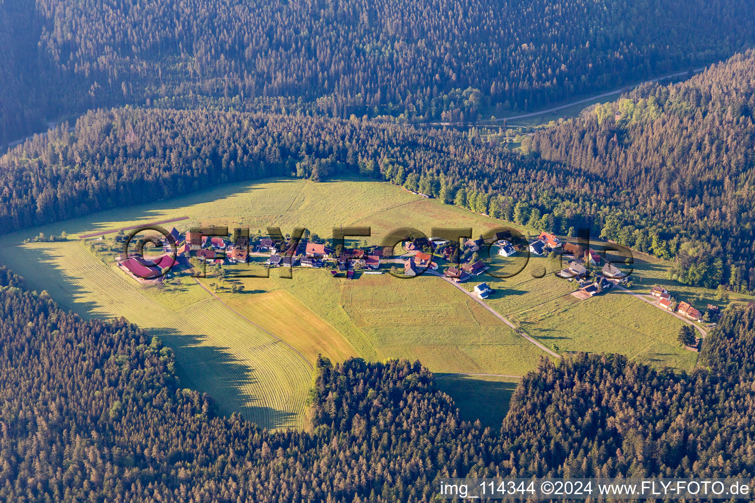 District Hünerberg in Bad Wildbad in the state Baden-Wuerttemberg, Germany