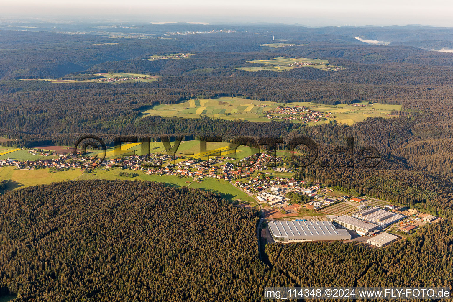 Simmersfeld in the state Baden-Wuerttemberg, Germany