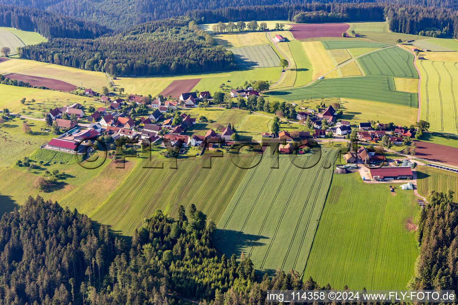 District Hochdorf in Seewald in the state Baden-Wuerttemberg, Germany