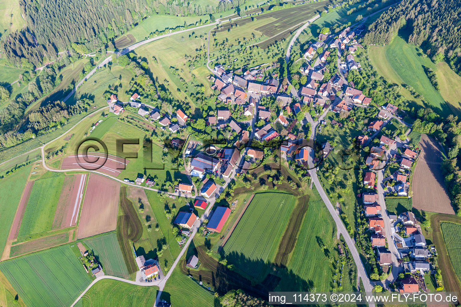 District Böffingen in Glatten in the state Baden-Wuerttemberg, Germany