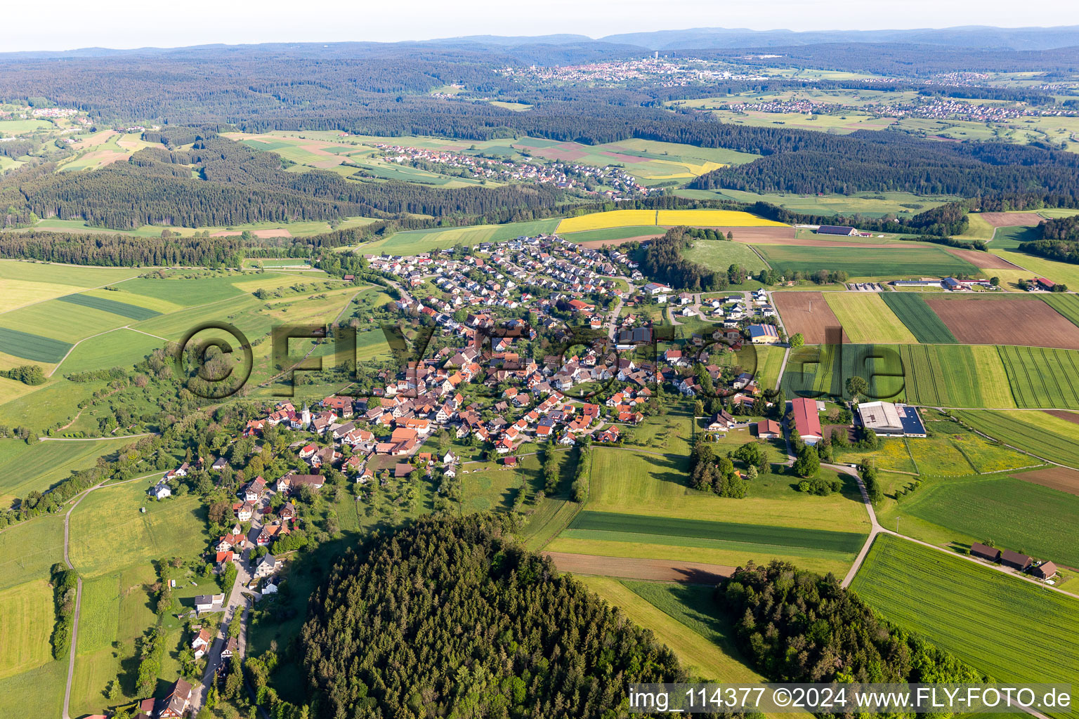 District Wittendorf in Loßburg in the state Baden-Wuerttemberg, Germany