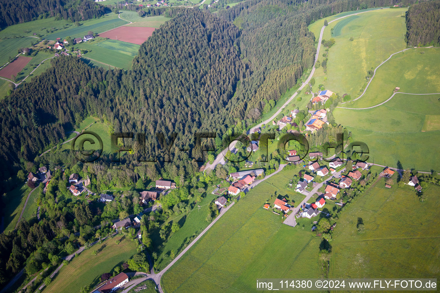 District Sterneck in Loßburg in the state Baden-Wuerttemberg, Germany