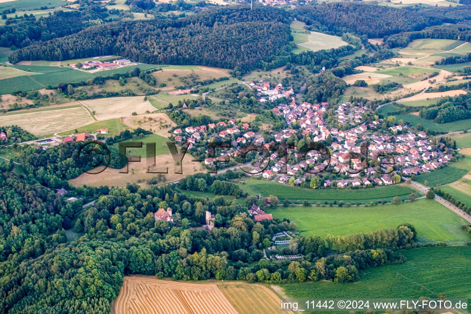 District Möggingen in Radolfzell am Bodensee in the state Baden-Wuerttemberg, Germany