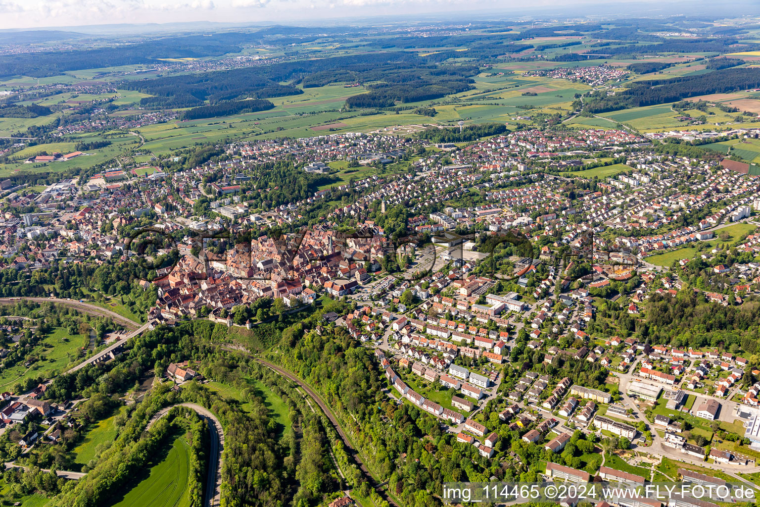 Rottweil in the state Baden-Wuerttemberg, Germany