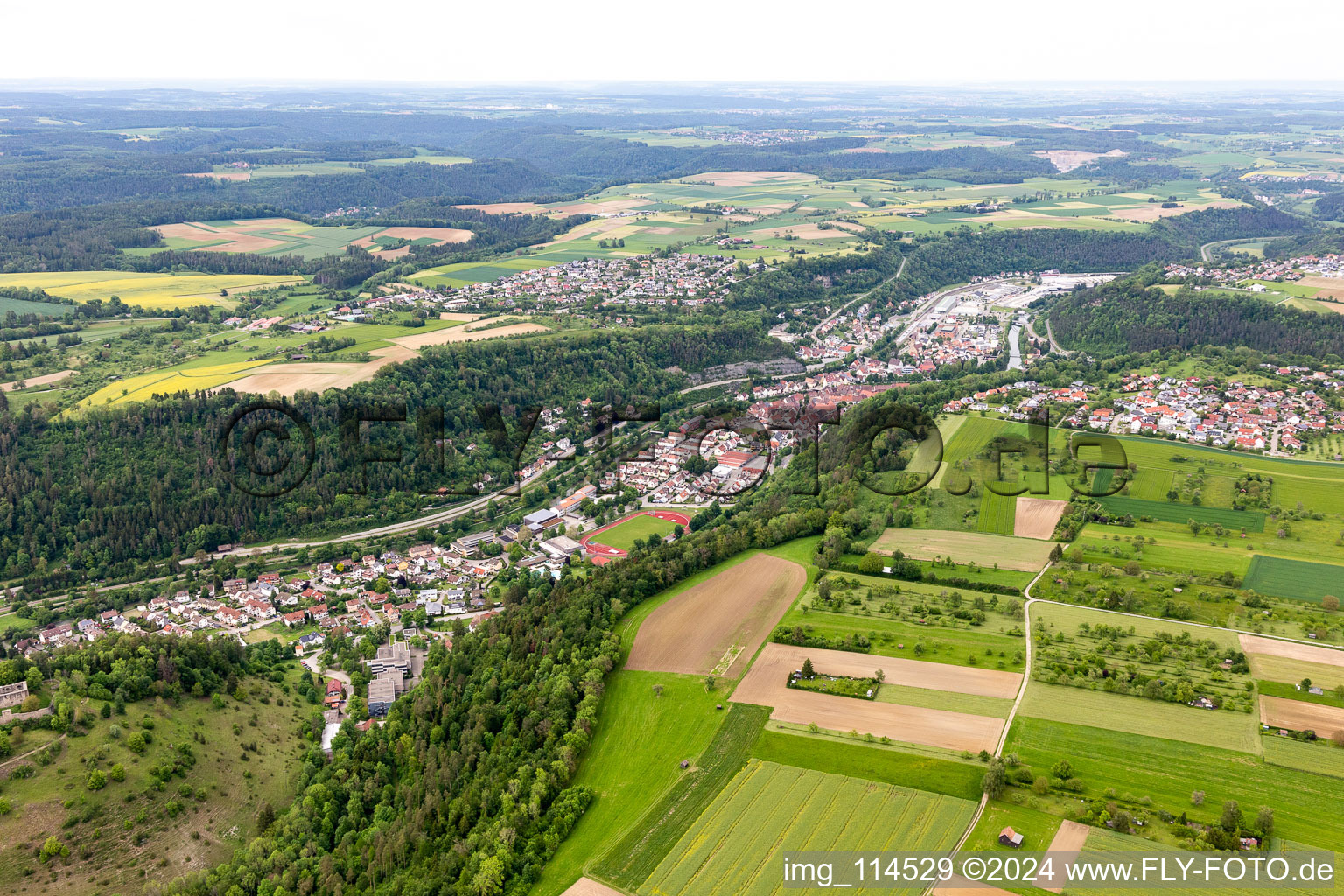 Sulz am Neckar in the state Baden-Wuerttemberg, Germany