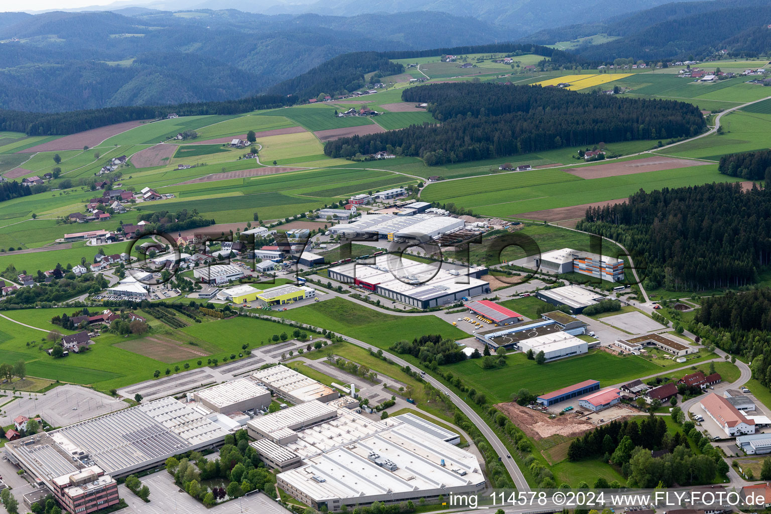 MS-Schramberg GmbH in the district Sulgen in Schramberg in the state Baden-Wuerttemberg, Germany