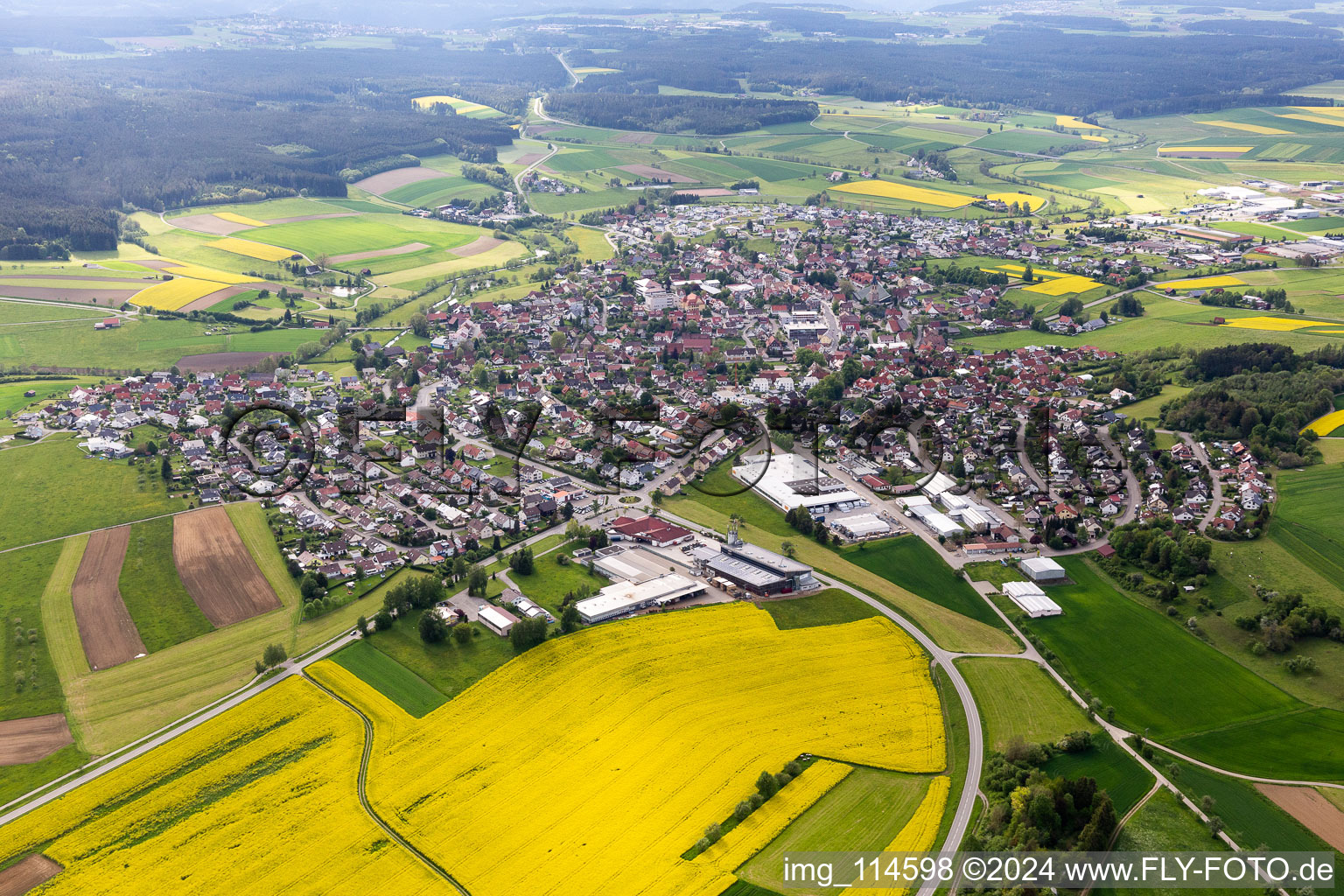 Dunningen in the state Baden-Wuerttemberg, Germany