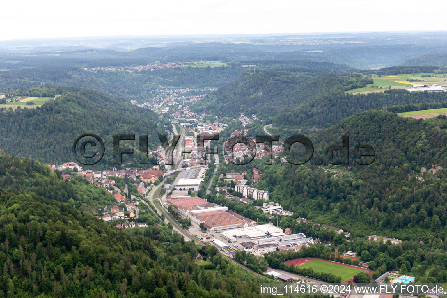 Heckler and Koch in Oberndorf am Neckar in the state Baden-Wuerttemberg, Germany