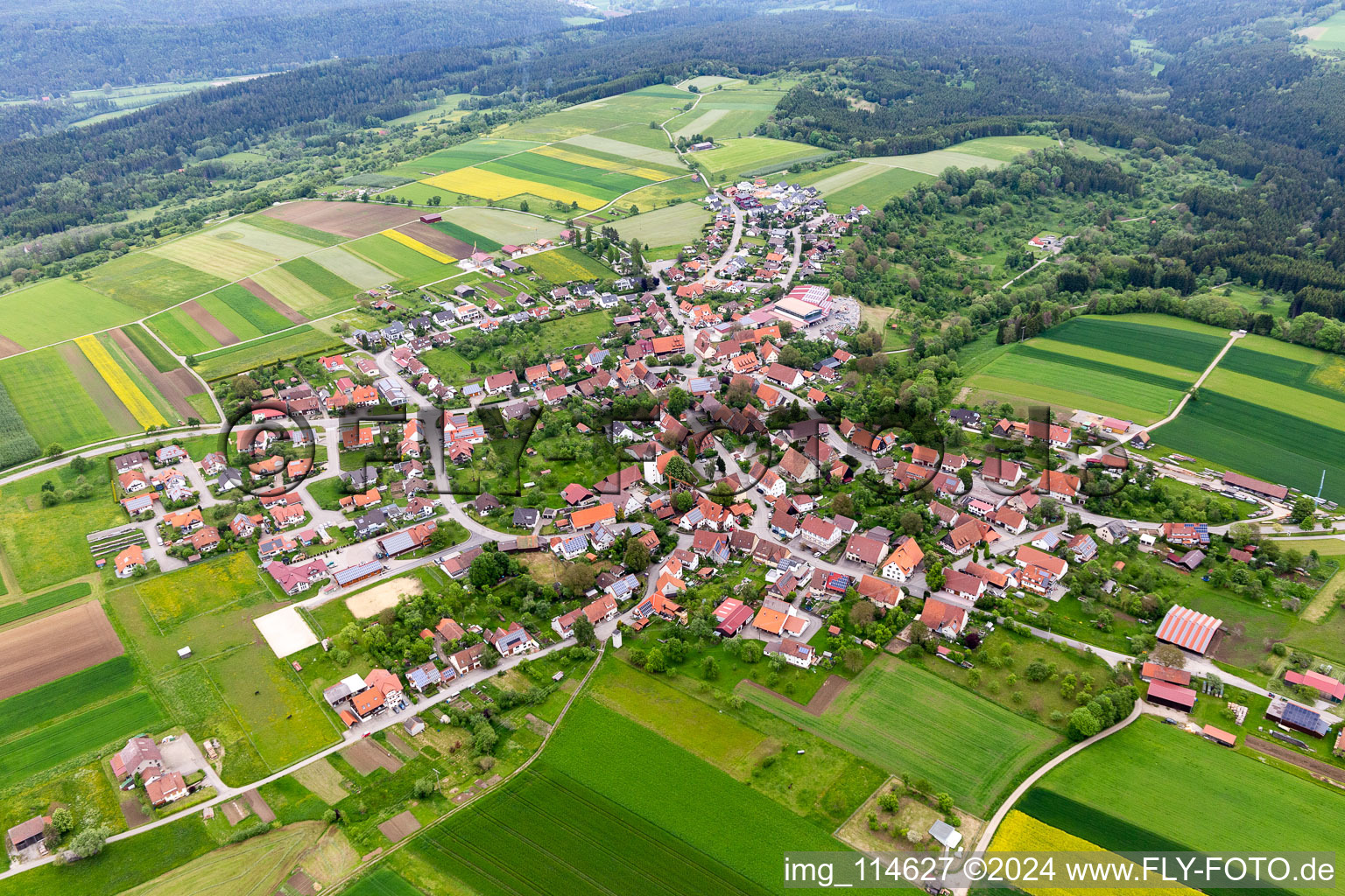 District Bickelsberg in Rosenfeld in the state Baden-Wuerttemberg, Germany