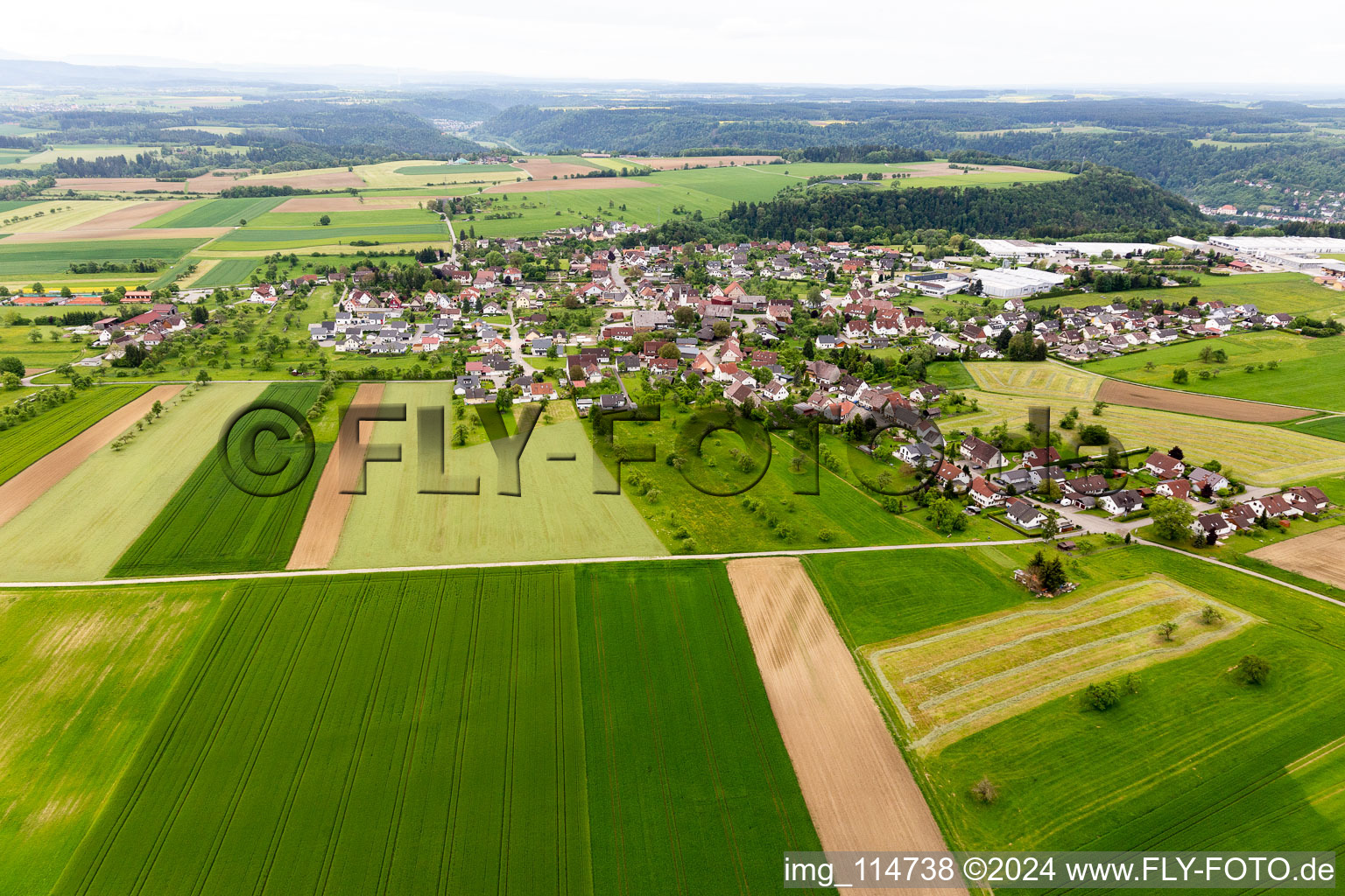 District Boll in Oberndorf am Neckar in the state Baden-Wuerttemberg, Germany