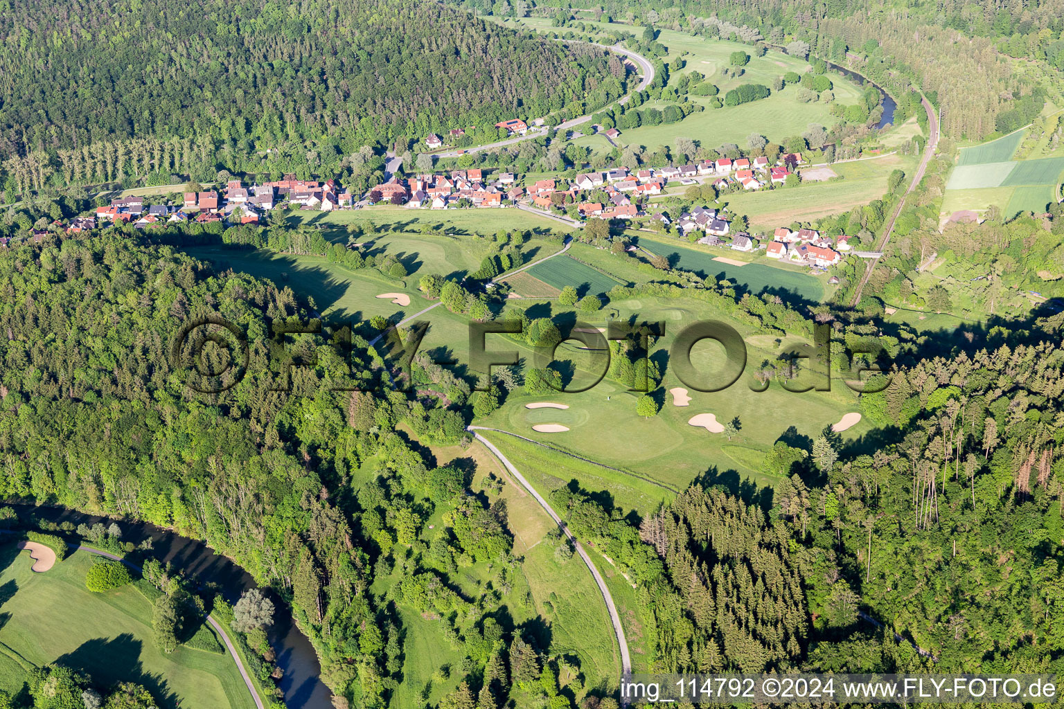 Aerial photograpy of Hotel Schloss Weitenburg in the district Börstingen in Starzach in the state Baden-Wuerttemberg, Germany