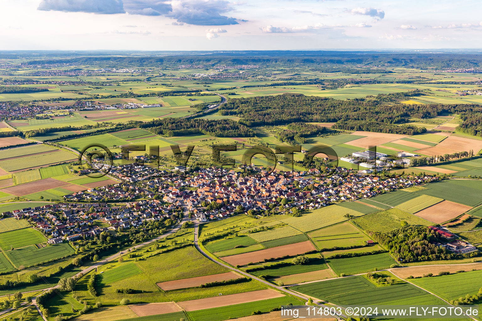 Seebronn in the state Baden-Wuerttemberg, Germany