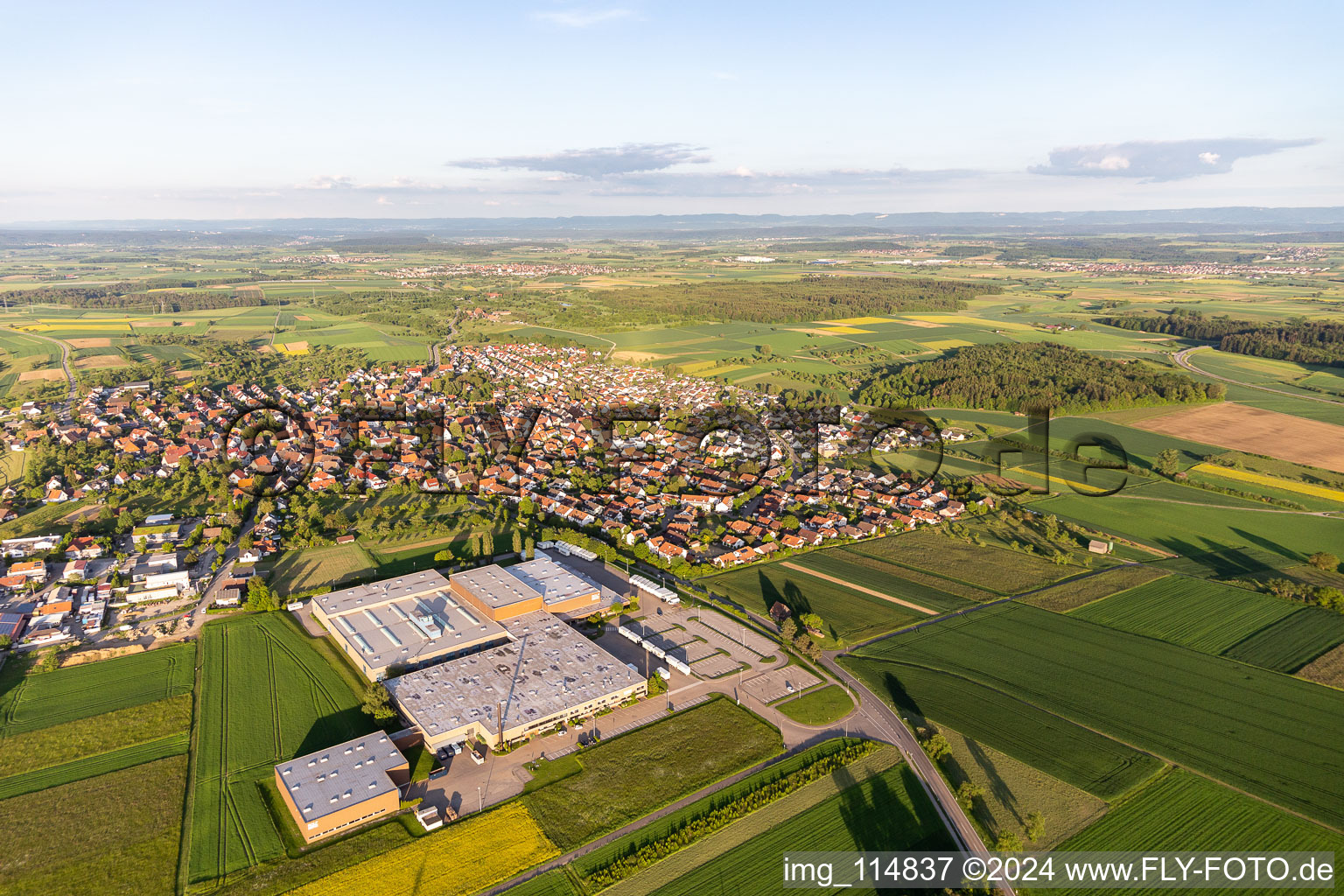 Rolf Benz AG in Mötzingen in the state Baden-Wuerttemberg, Germany