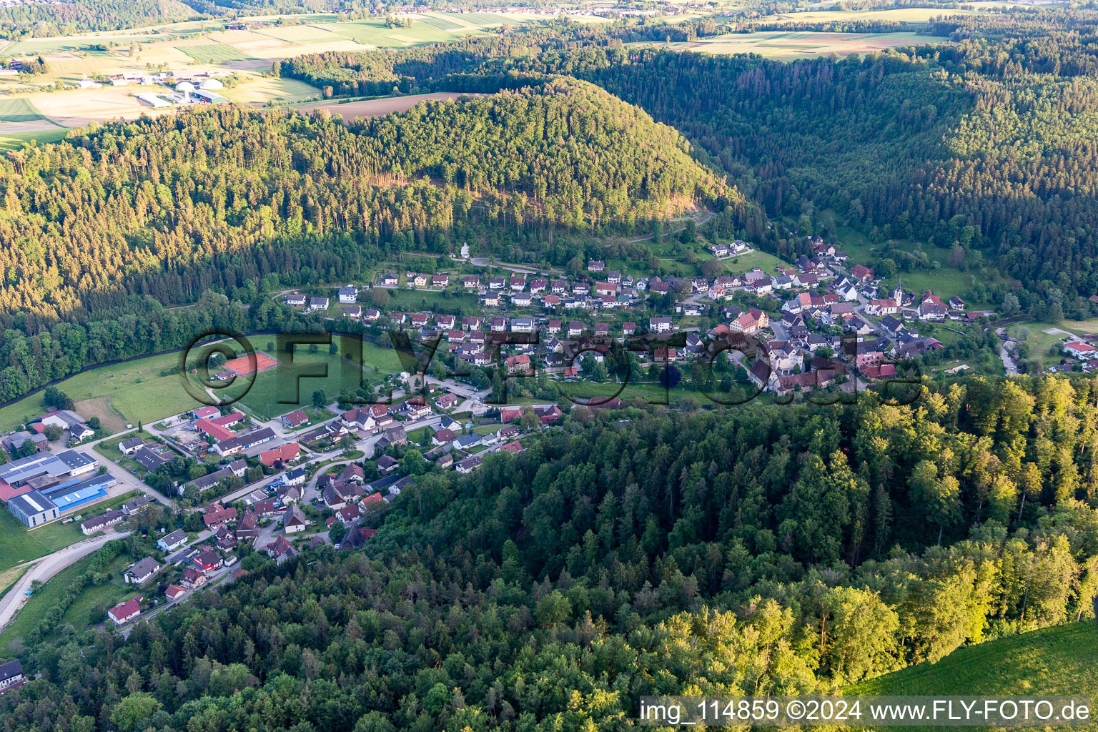 District Glatt in Sulz am Neckar in the state Baden-Wuerttemberg, Germany