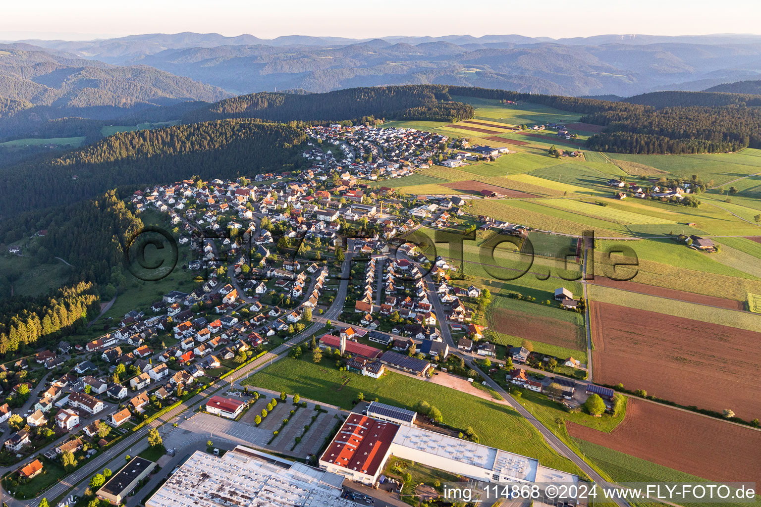 Aichhalden in the state Baden-Wuerttemberg, Germany