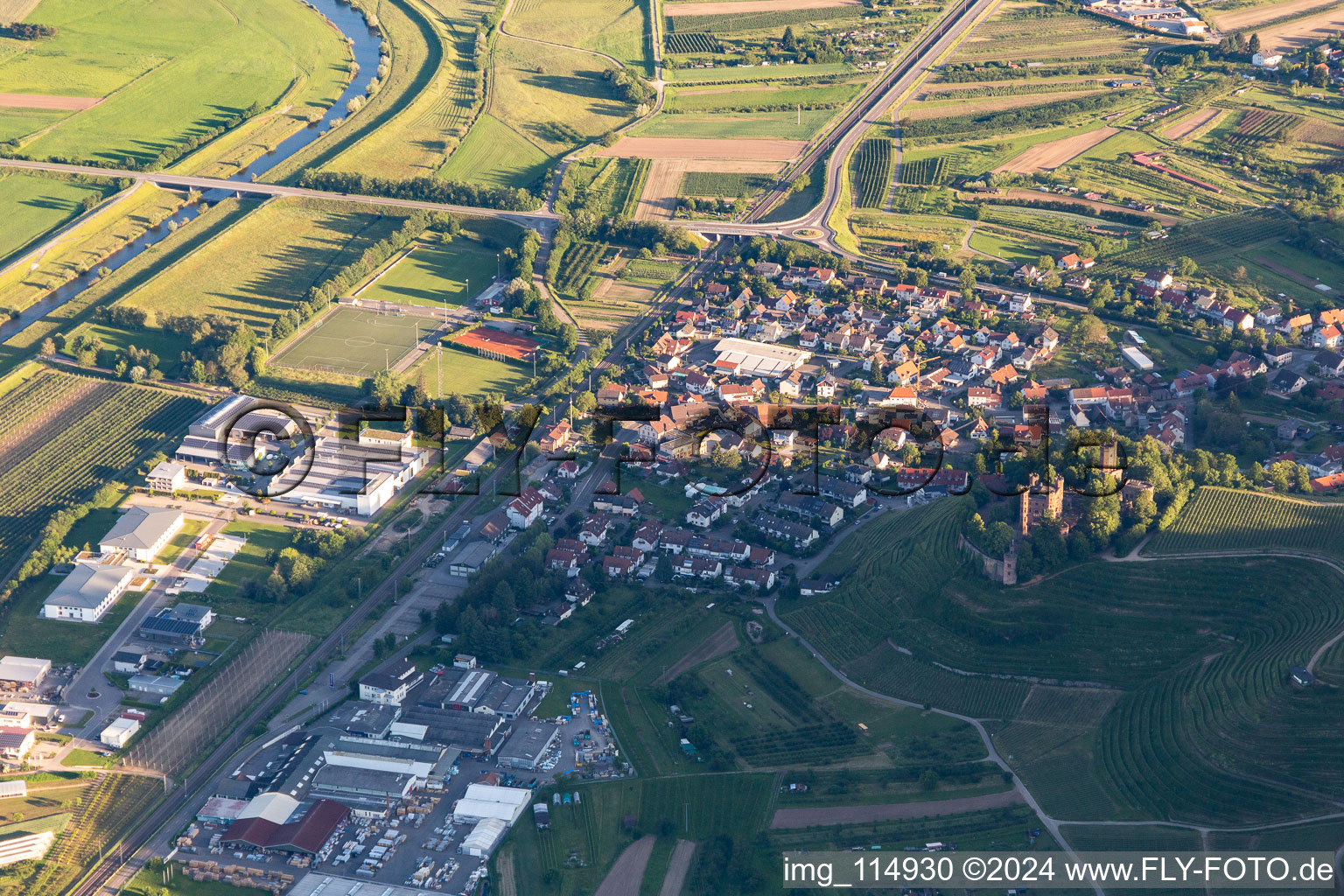 Castle Ortenberg in Ortenberg in the state Baden-Wuerttemberg, Germany