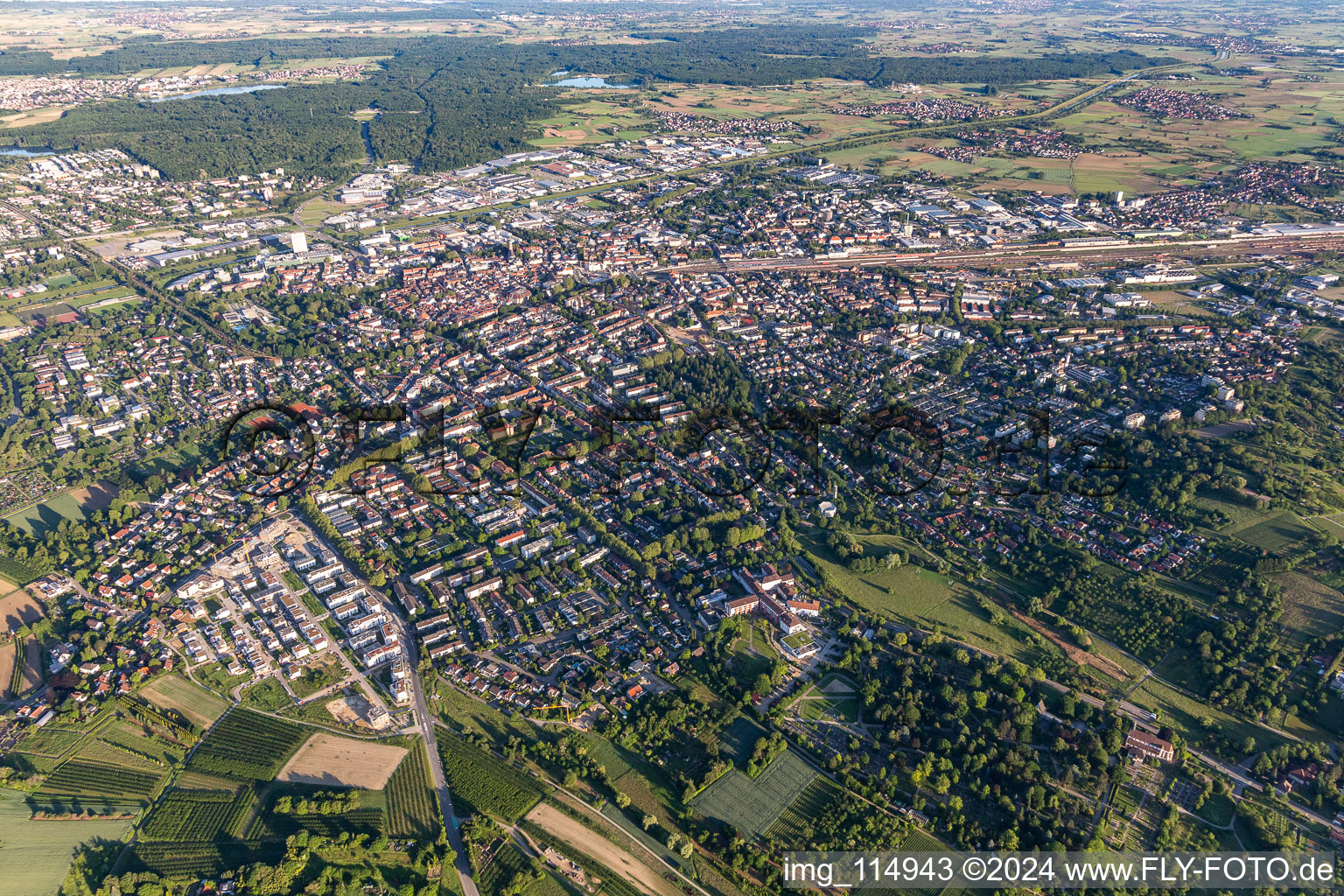 Offenburg in the state Baden-Wuerttemberg, Germany