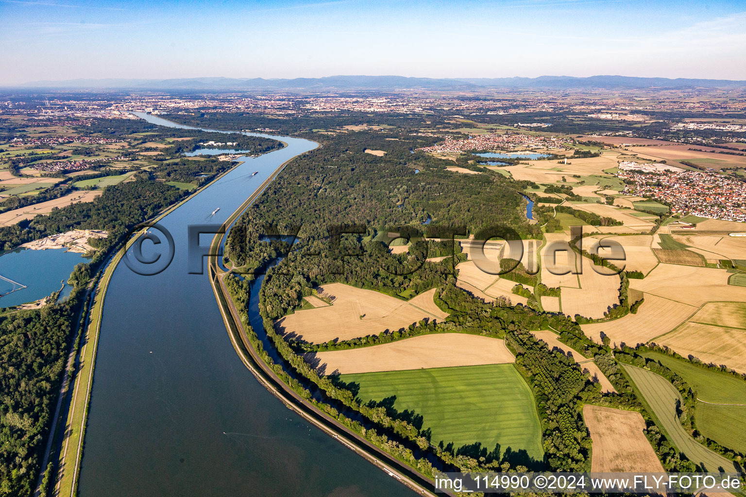 La Wantzenau in the state Bas-Rhin, France