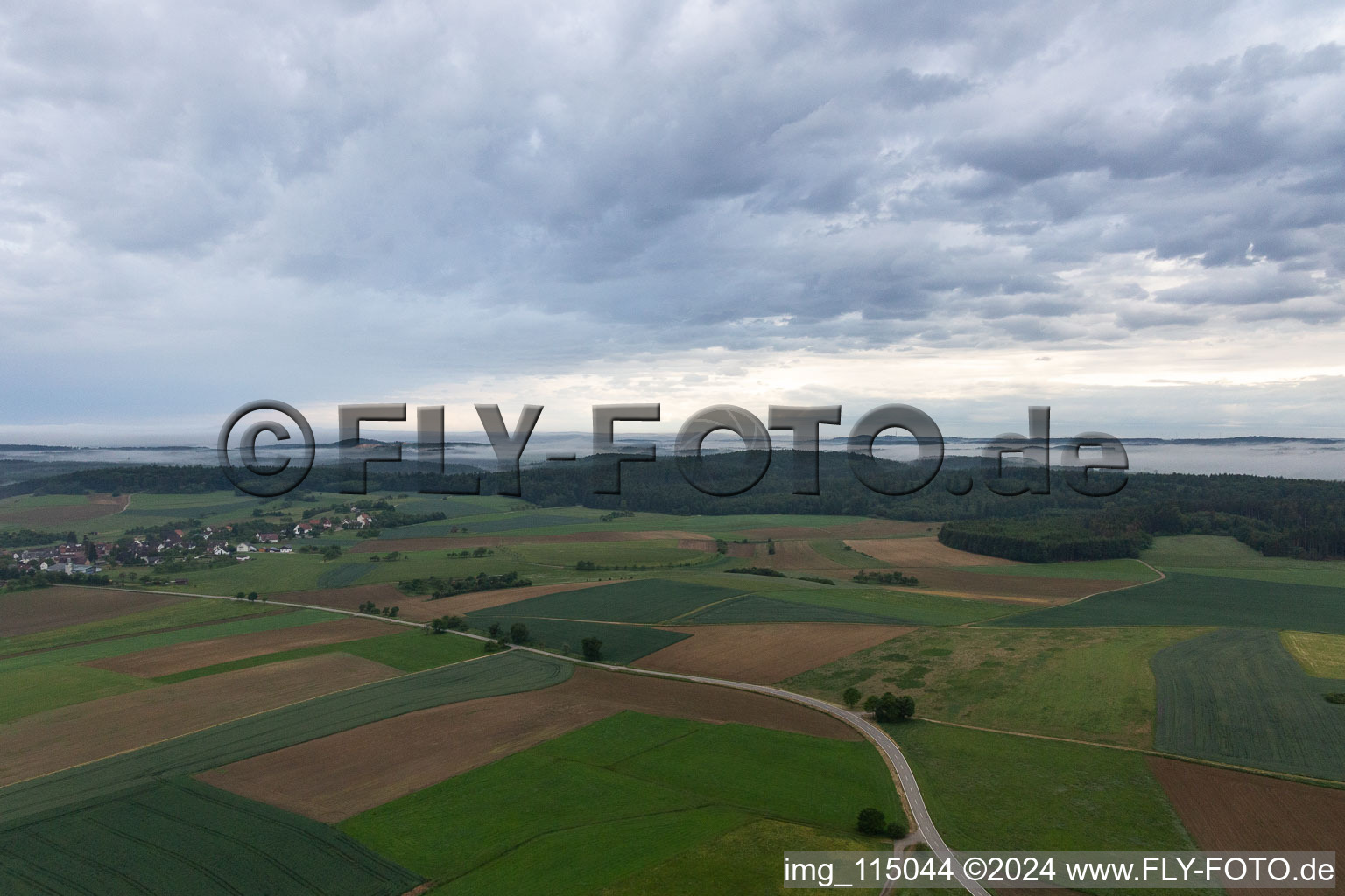 District Oberschwandorf in Neuhausen ob Eck in the state Baden-Wuerttemberg, Germany