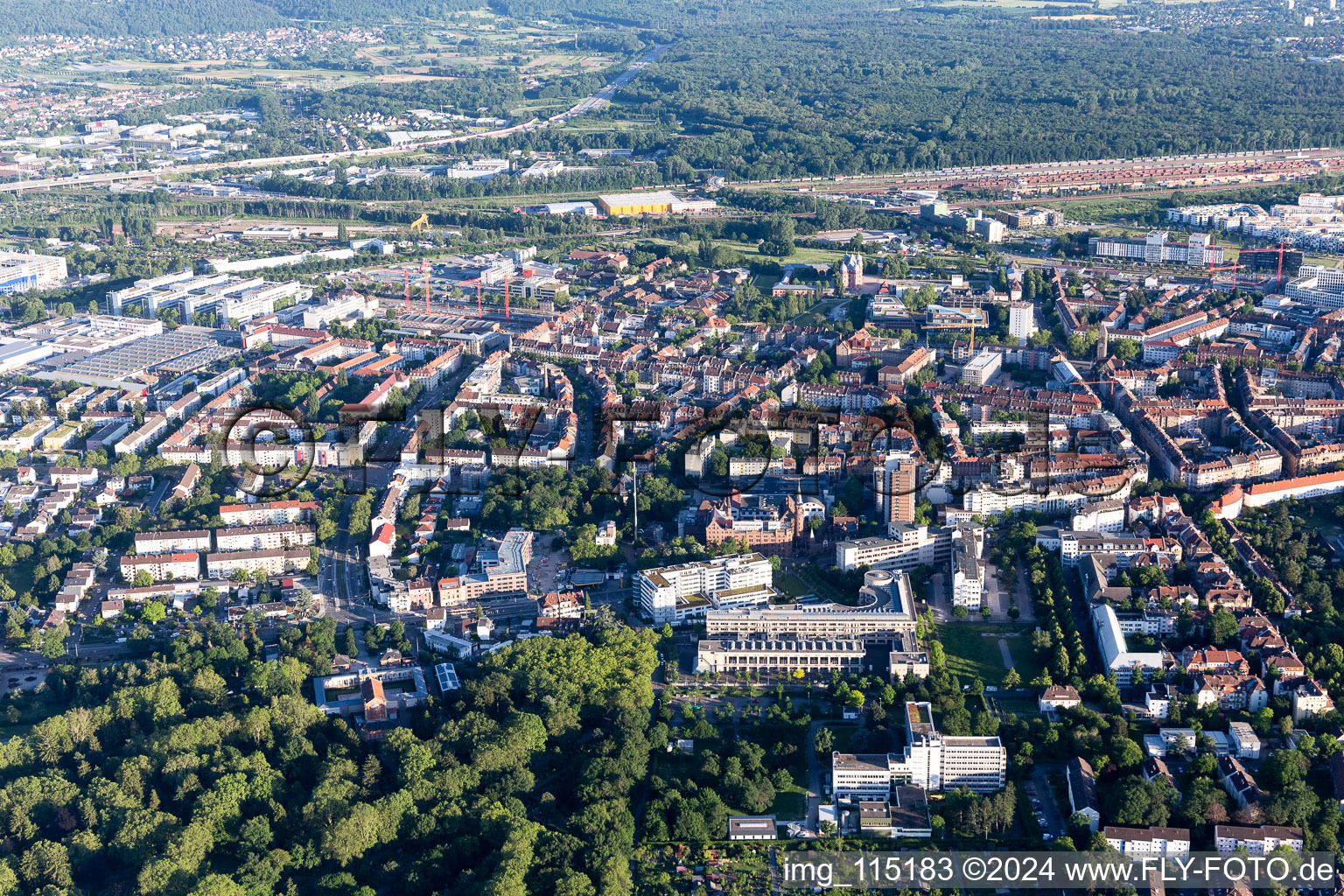 Max Rubner Institute in the district Oststadt in Karlsruhe in the state Baden-Wuerttemberg, Germany