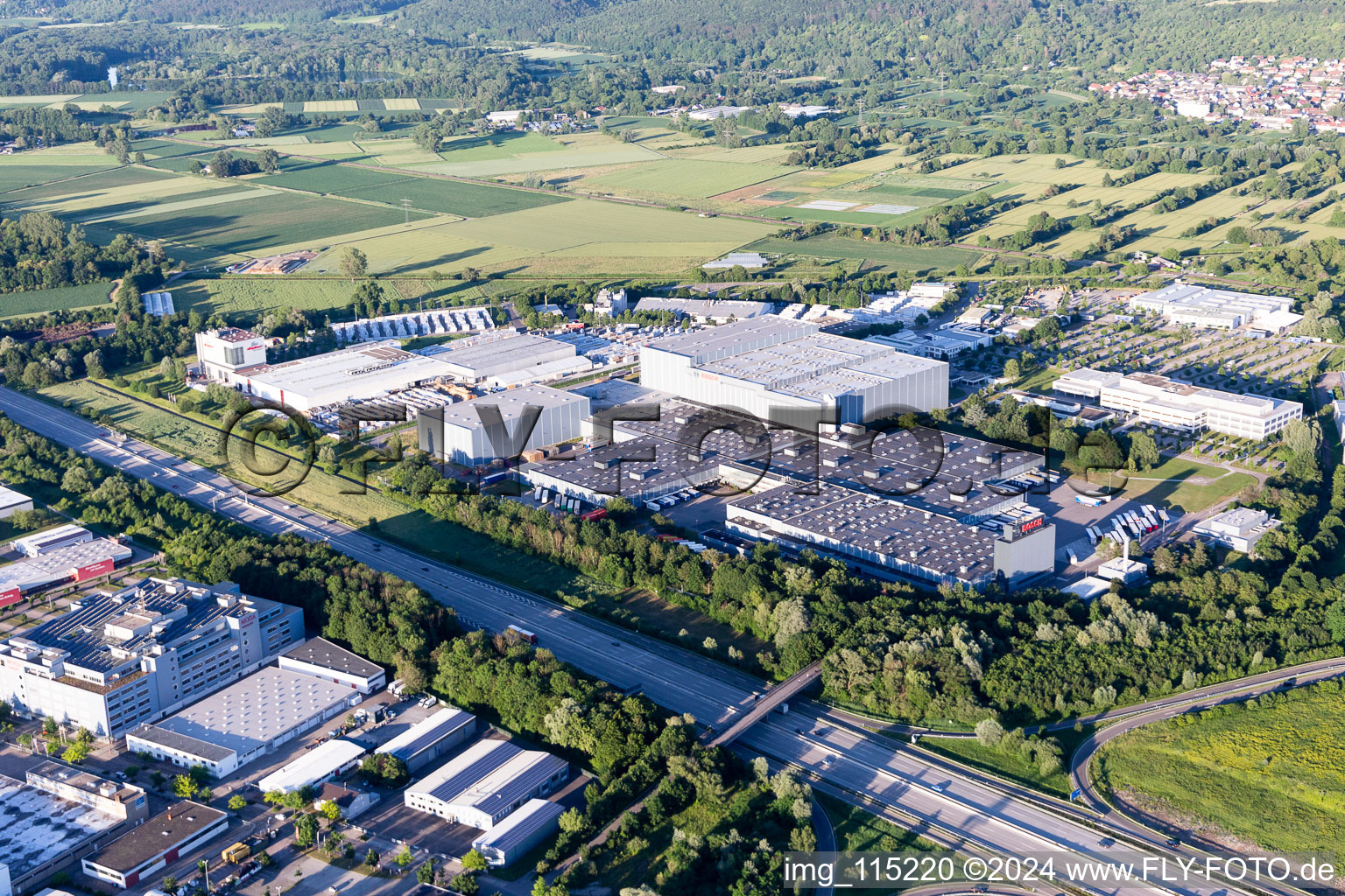 Robert Bosch in the district Durlach in Karlsruhe in the state Baden-Wuerttemberg, Germany