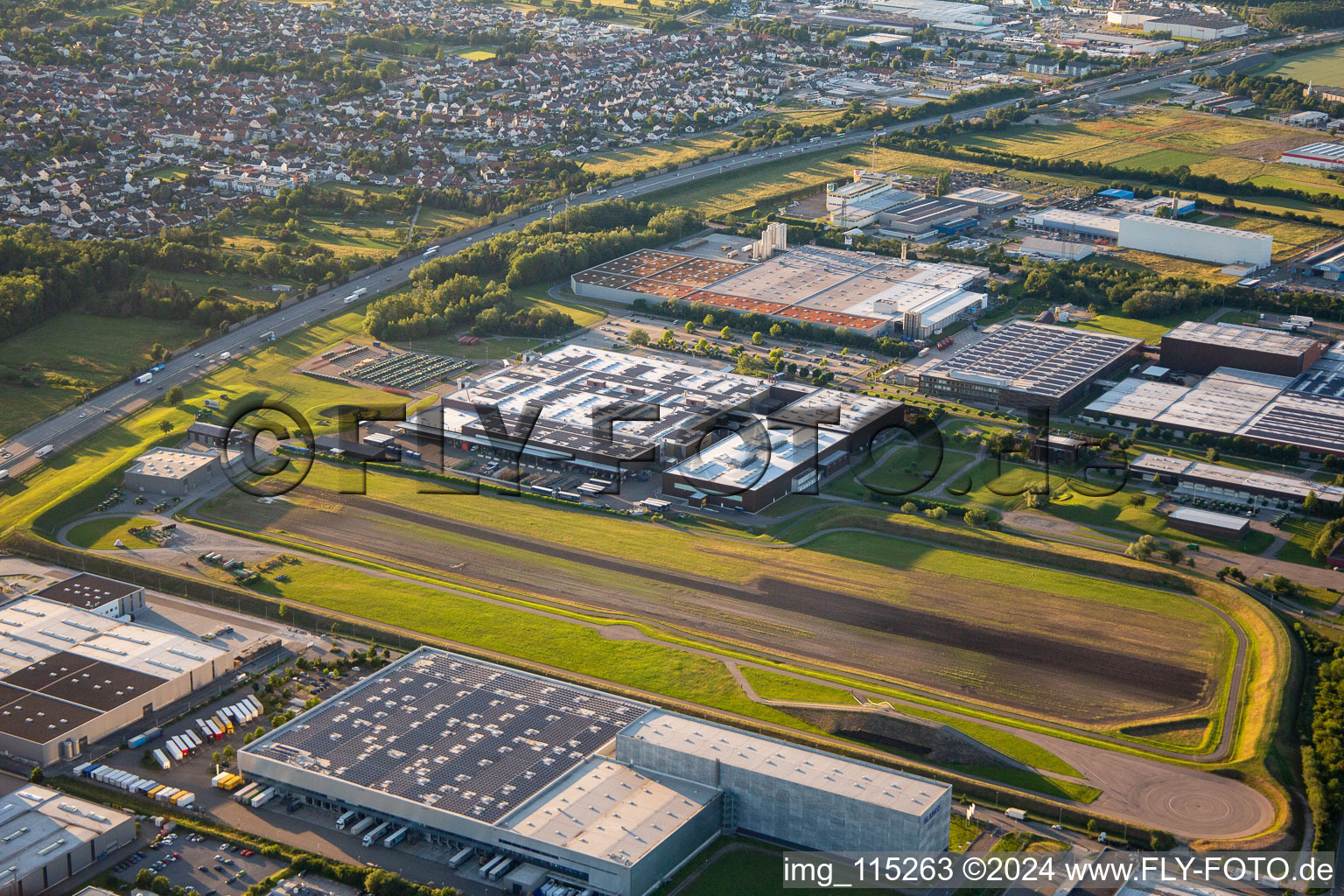 John Deere Training Center in Bruchsal in the state Baden-Wuerttemberg, Germany