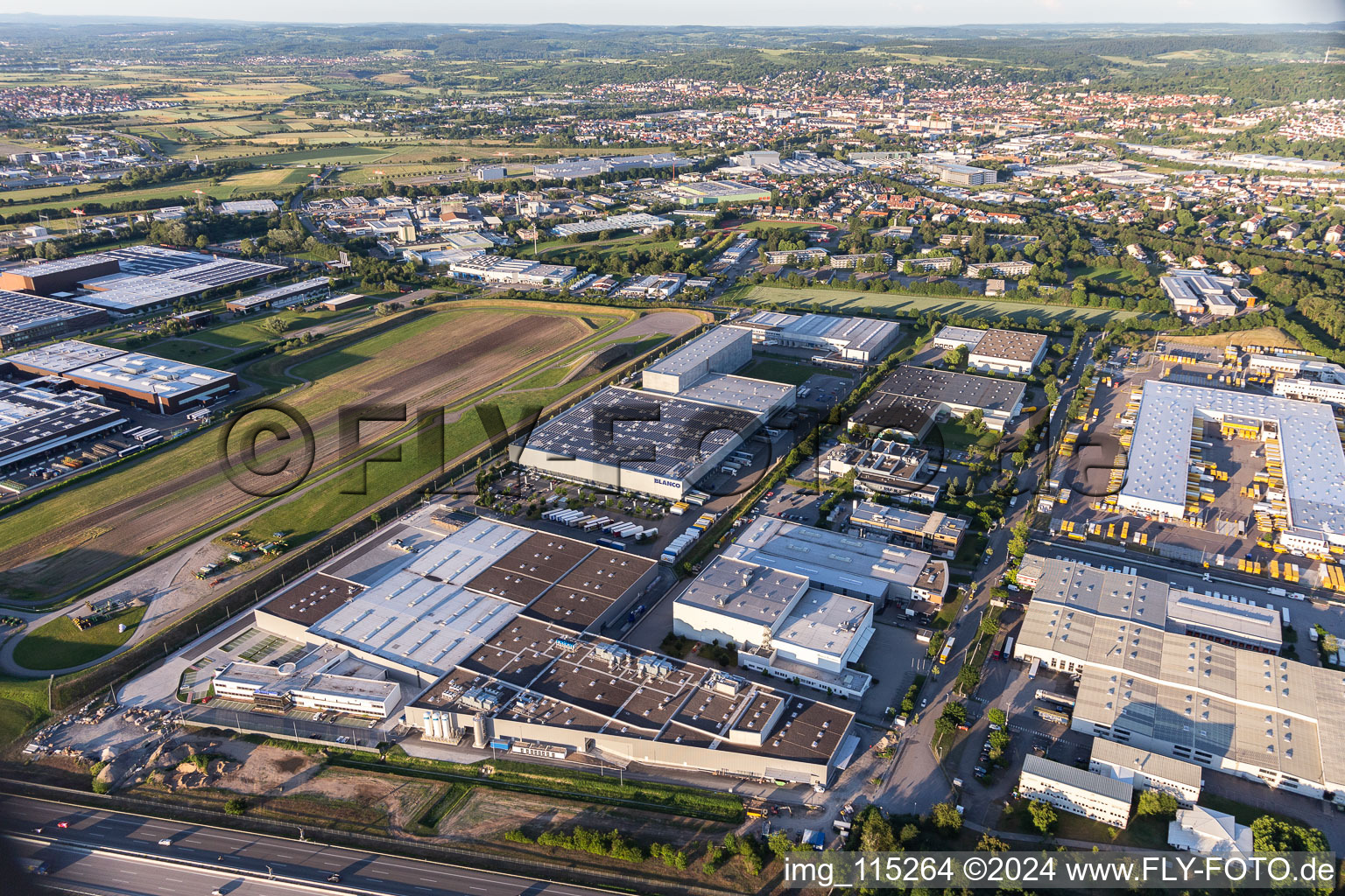 John Deere Proving Ground in Bruchsal in the state Baden-Wuerttemberg, Germany