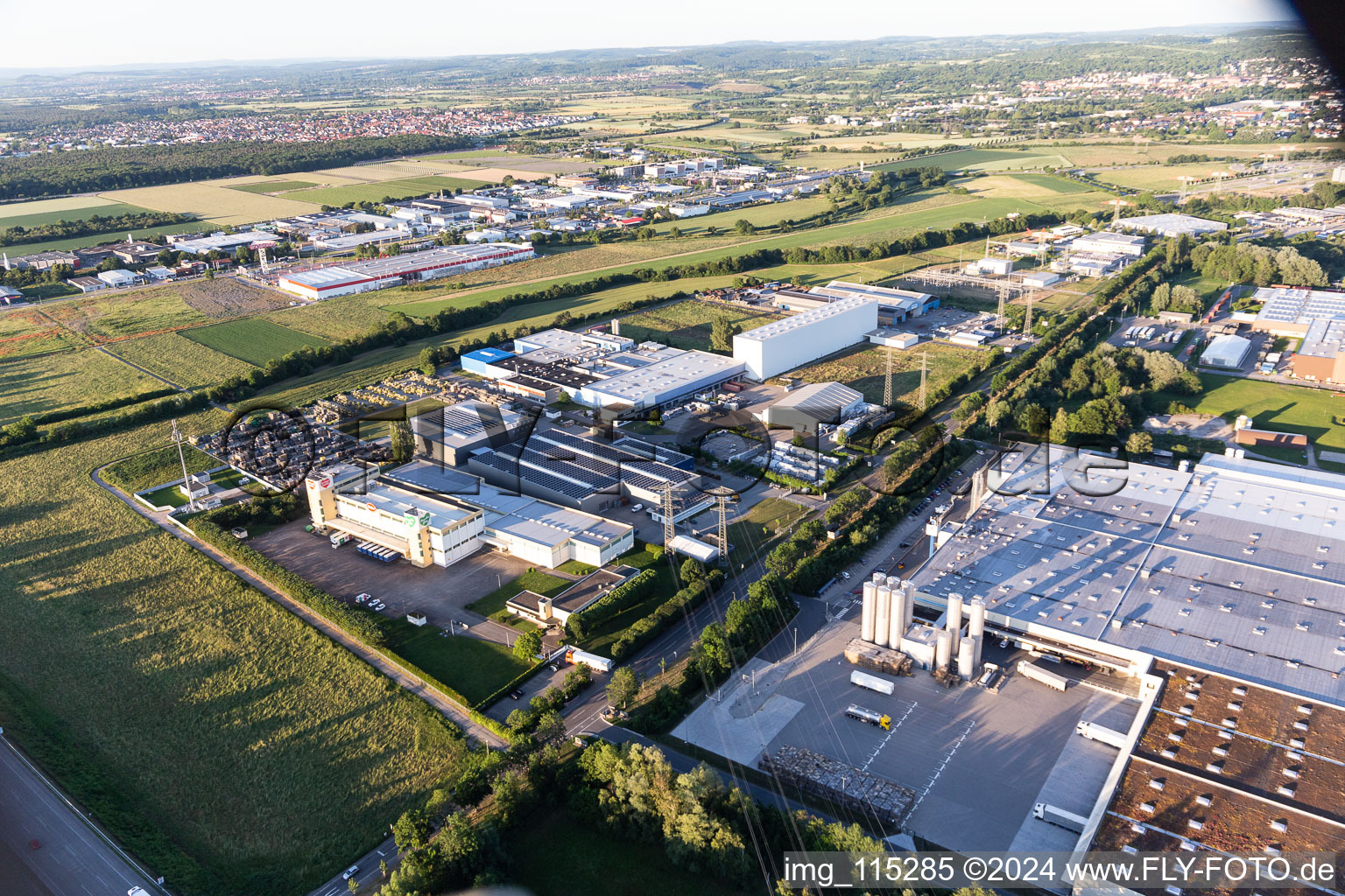 UPM Biocomposites in Bruchsal in the state Baden-Wuerttemberg, Germany