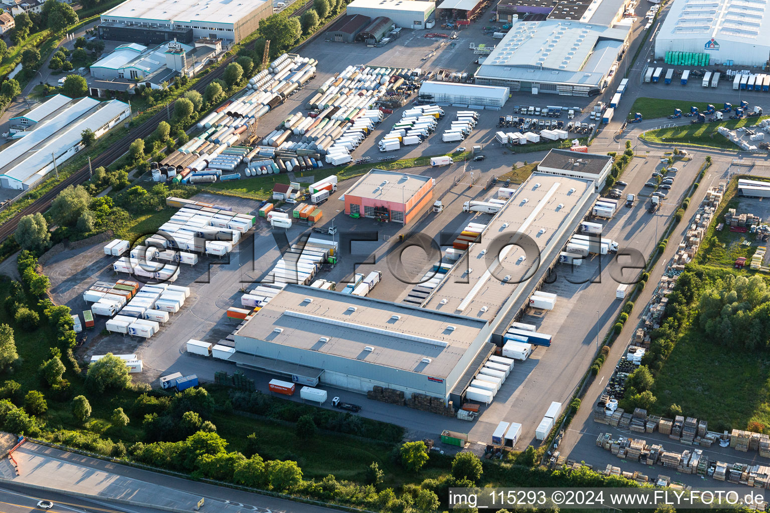 Hellman Worldwide Logistics in the district Karlsdorf in Karlsdorf-Neuthard in the state Baden-Wuerttemberg, Germany