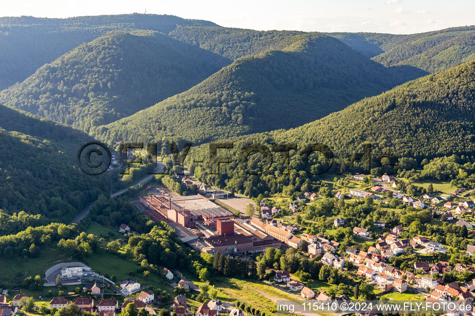 Foundry in Niederbronn-les-Bains in the state Bas-Rhin, France