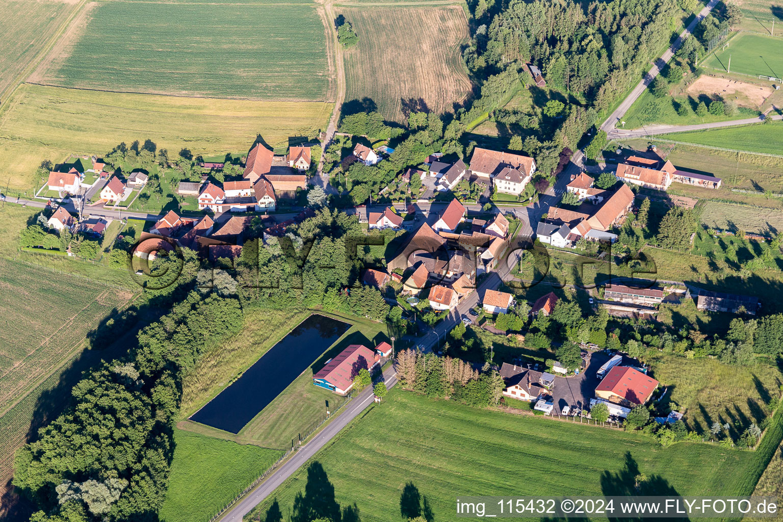 Niefern Mill in Uhrwiller in the state Bas-Rhin, France