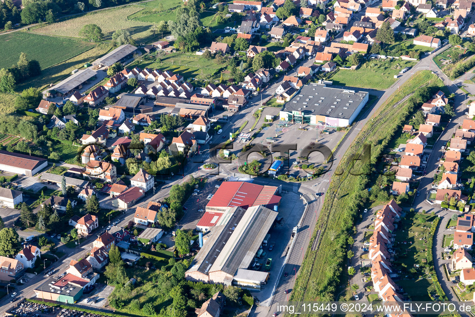 Match in Val de Moder in the state Bas-Rhin, France