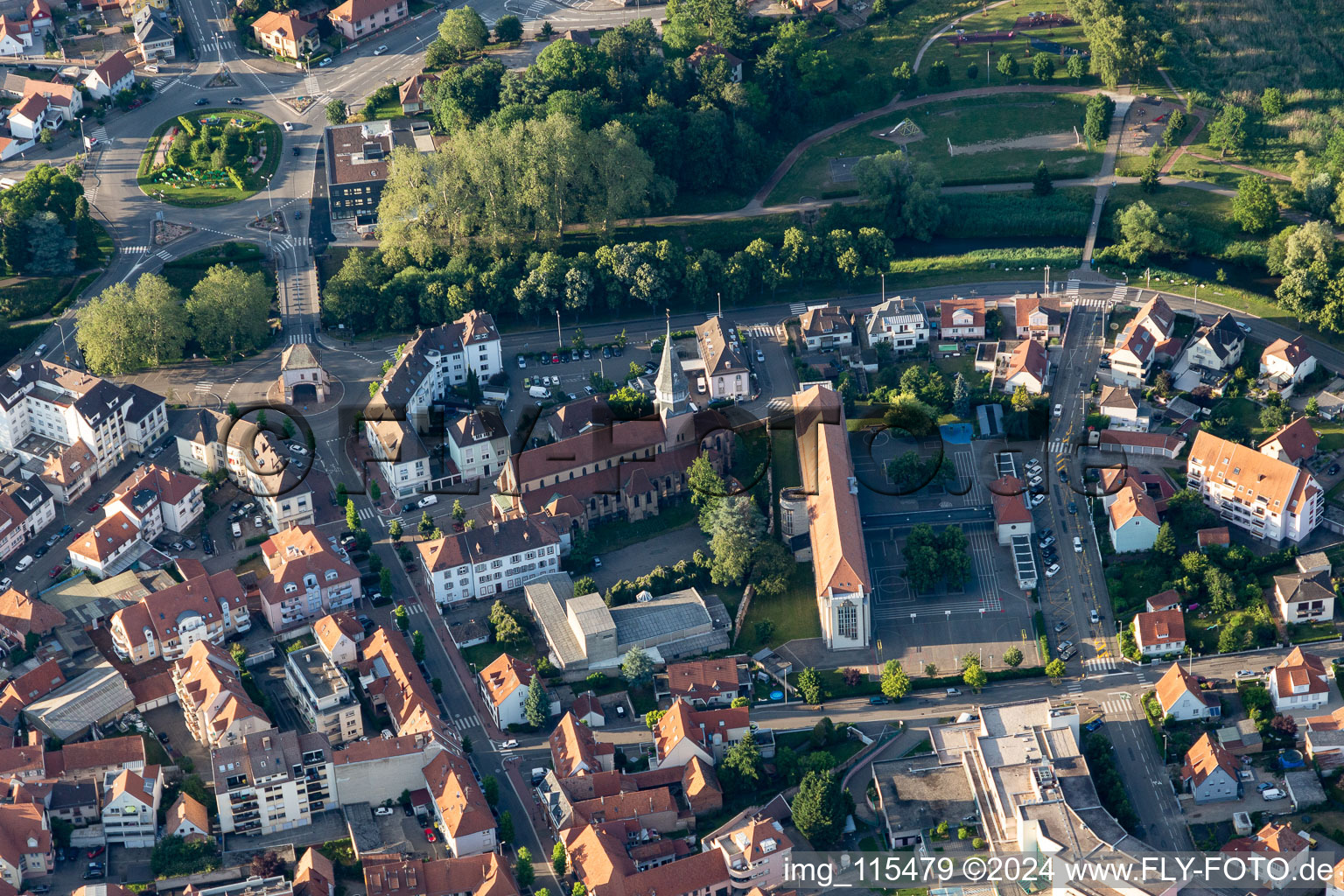 Hagenau in the state Bas-Rhin, France