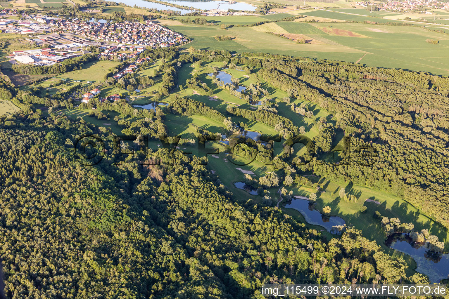 Golf Club Baden-Baden in Soufflenheim in the state Bas-Rhin, France