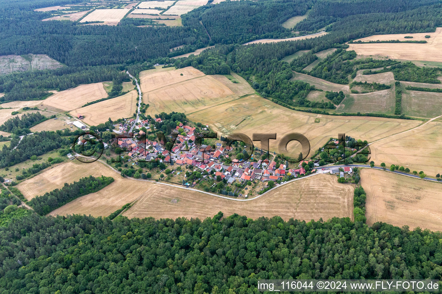 District Espenfeld in Arnstadt in the state Thuringia, Germany