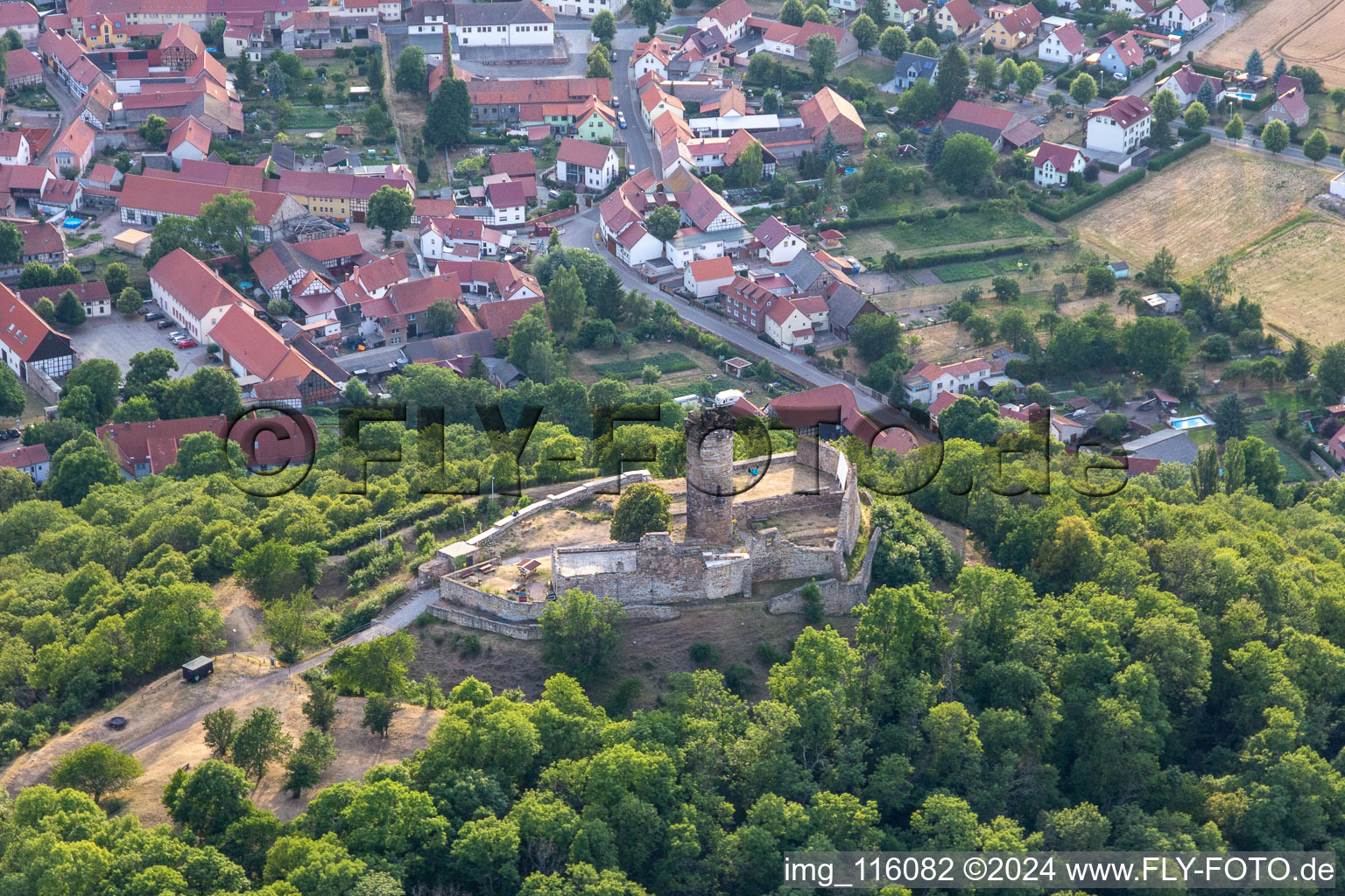 Mühlburg in the district Mühlberg in Drei Gleichen in the state Thuringia, Germany