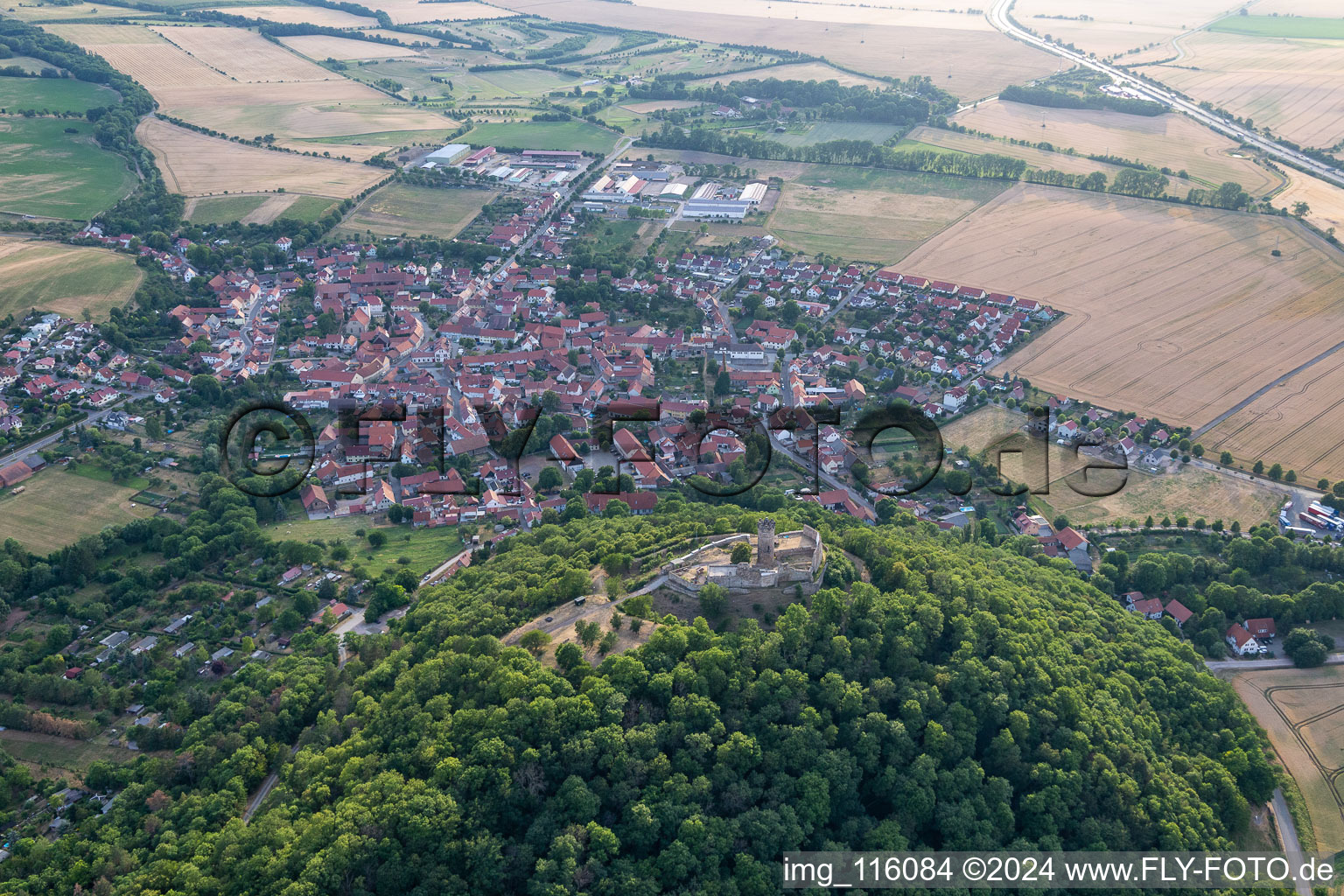 District Mühlberg in Drei Gleichen in the state Thuringia, Germany